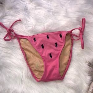 Ralph Lauren Pink Vintage Bikini Bottoms